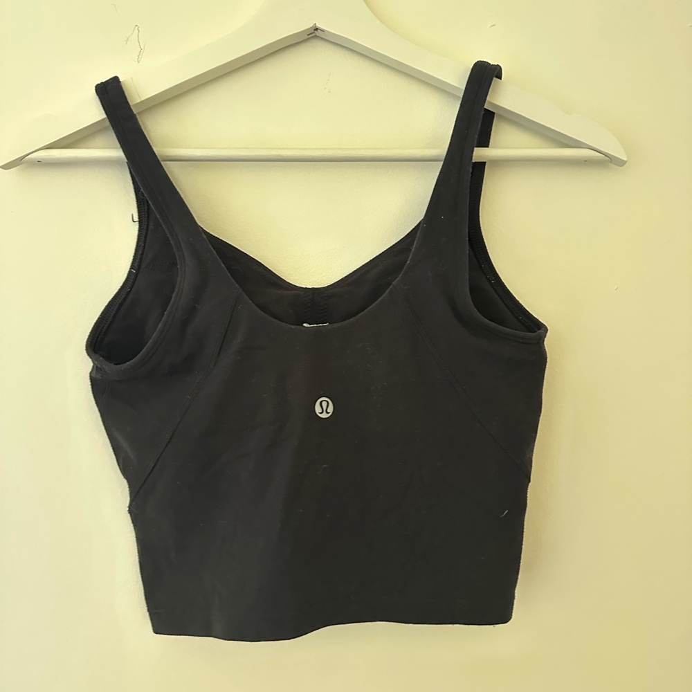 Lululemon Athletica Black Fitted Align Tank Top